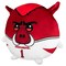 Sleep Squad Arkansas Razorbacks Big Red 12" Mascot Kiri Cloud Plushie